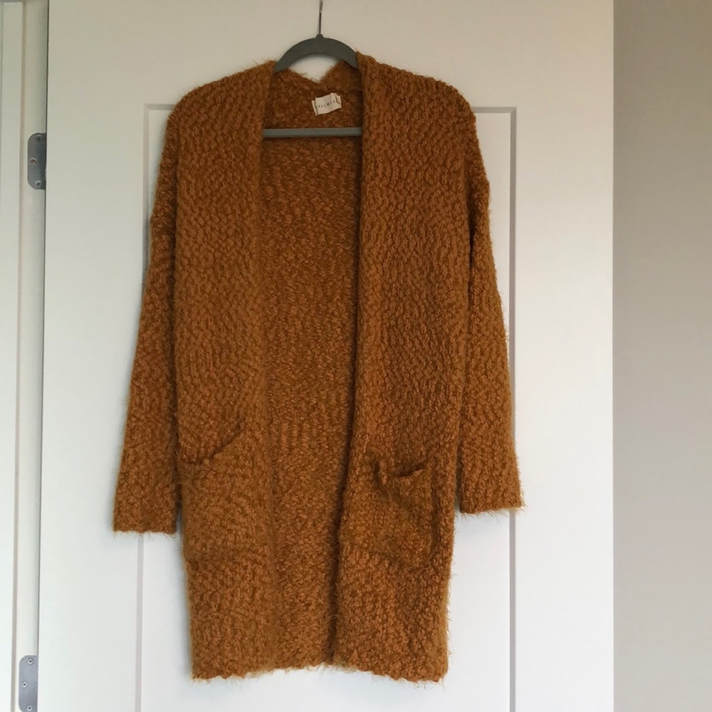 Yellow-gold sweater